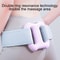 Type C Rechargeable Full Body Fascia Ring, 5-Speed Impact Silicone Ring, Ergonomic Fascia Massager with Adjustable Belt