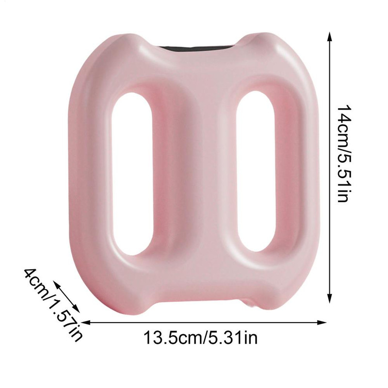 Type C Rechargeable Full Body Fascia Ring, 5-Speed Impact Silicone Ring, Ergonomic Fascia Massager with Adjustable Belt