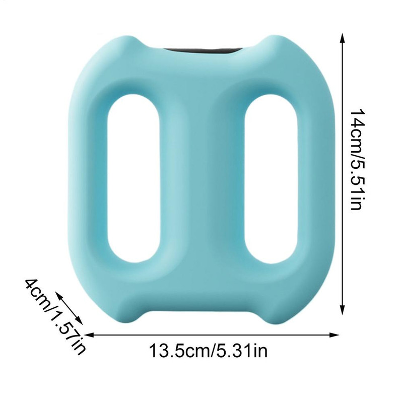 Type C Rechargeable Full Body Fascia Ring, 5-Speed Impact Silicone Ring, Ergonomic Fascia Massager with Adjustable Belt