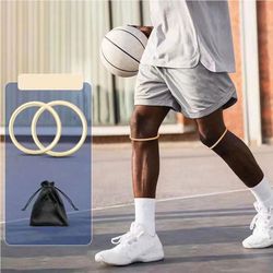 basketball stabilizer brace silicone band for patellar protection, patella tendon strap fixed elasticity pain relief