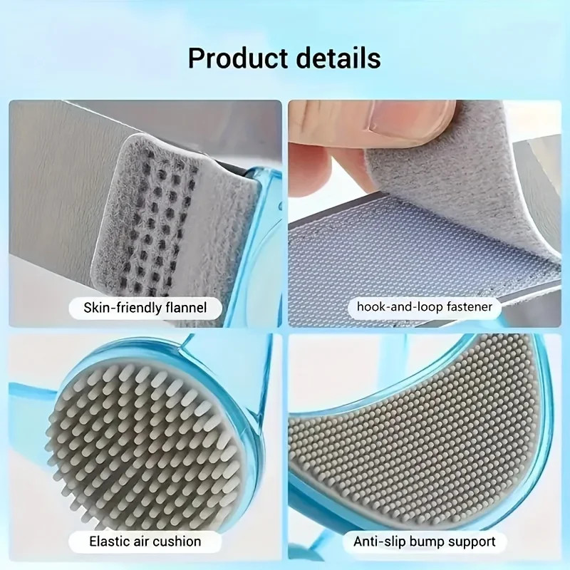 Cervical support neck brace, PP material adjustable with elastic pads anti-sagging straps improve posture