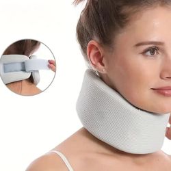 adjustable neck support, neck brace breathable neck support, cervical sponge neck protector for sleep