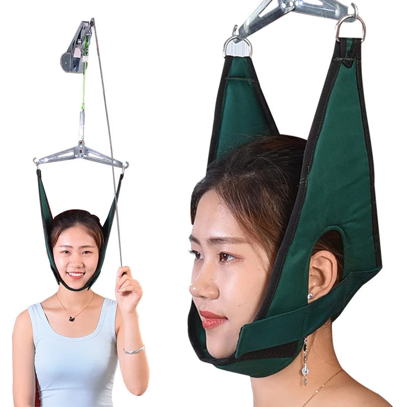 Neck Stretcher Hanging Cervical Traction Device Chiropractic Tools Neck Harness Neck Stretching Bel 0