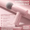 Deep Tissue Mini Pink Massage Gun for Muscle Pain, Handheld Fascia Therapy Gun