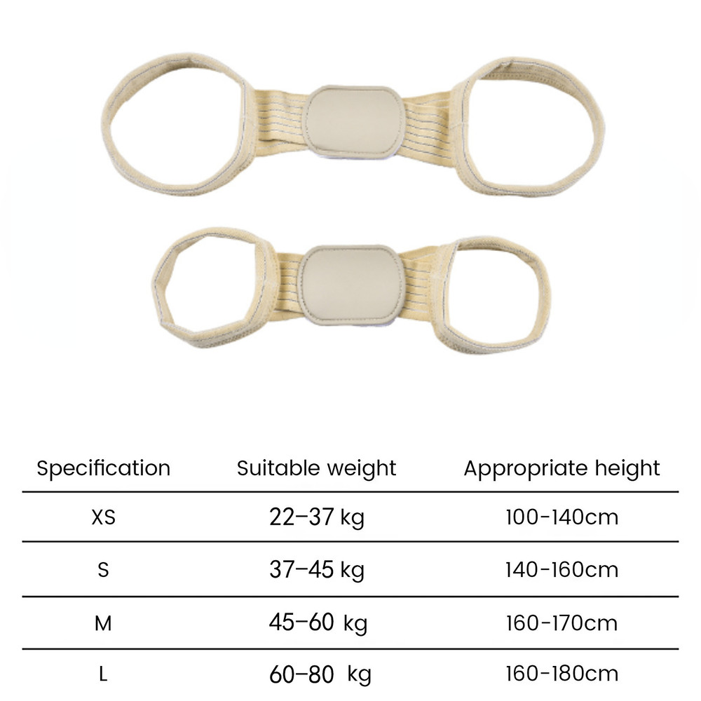 Clavicle Back Support Correction, New Back Posture Corrector for Adults & Children, Shoulder Straight Strap