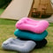 Camping Pillow, Ultra Soft Car Pillow, Portable Comfortable Inflatable Pillow for Neck Lumbar Support