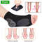 Cushioned Arch Support Sleeve 1Pair, Soft Elastic Gel Pad Fabric Arch Sock for Flat Foot Pain Relief Plantar Fasciitis