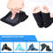 Cushioned Arch Support Sleeve 1Pair, Soft Elastic Gel Pad Fabric Arch Sock for Flat Foot Pain Relief Plantar Fasciitis