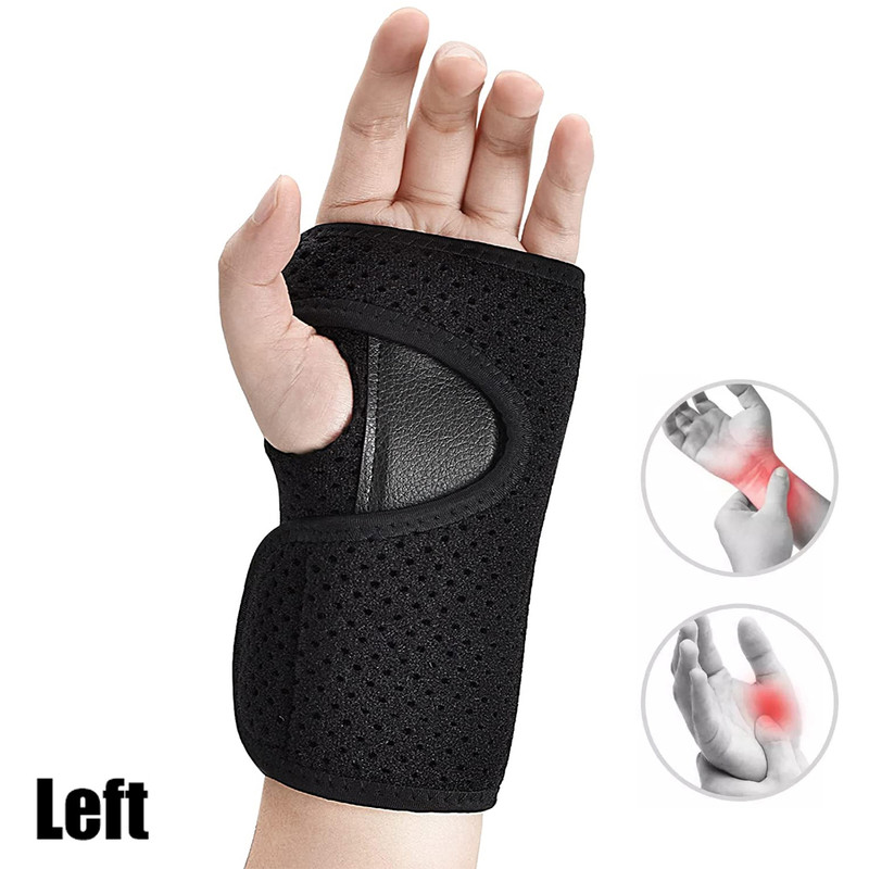 Hand Support Hand Brace, Adjustable Wrist Splint Carpal, Night Support Wrist Brace for Carpal Tunnel Relief
