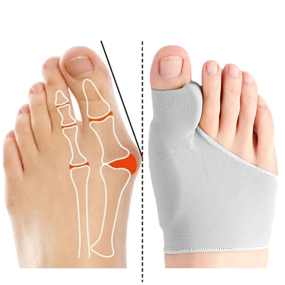 Hallux Valgus Bunion Corrector Toe Separator Sock, Feet Bone Thumb Adjuster Correction