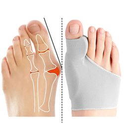 hallux valgus bunion corrector toe separator sock, feet bone thumb adjuster correction