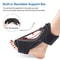 Adjustable Ankle Brace, Plantar Fasciitis Night Splint, Foot Drop Brace for Arch Foot Pain Achilles Banket