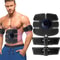 8-Mode Electrode ABS Stimulator, Fitness EMS Device Trainer, Abdominal Massager with 19-Gear Pad Adjustment