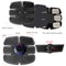 8-Mode Electrode ABS Stimulator, Fitness EMS Device Trainer, Abdominal Massager with 19-Gear Pad Adjustment