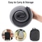 Travel Neck Pillow Memory Foam, Soft U-shaped Snail Pillow, Portable Neck Support for Nap & Noon Break Sleep