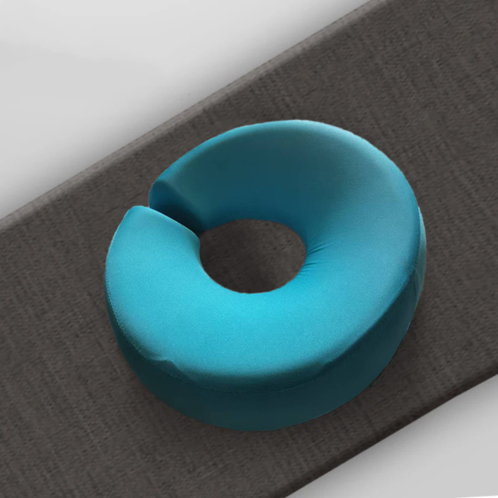 Memory Foam Body Massage Face Rest Pillow, Ergonomics Lying Down Pillow, Breathable Head Rest Support Pillow for Beauty