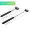 Backscratcher Massager Tool, Telescopic Stainless Steel Back Scratcher with Carrying Bag