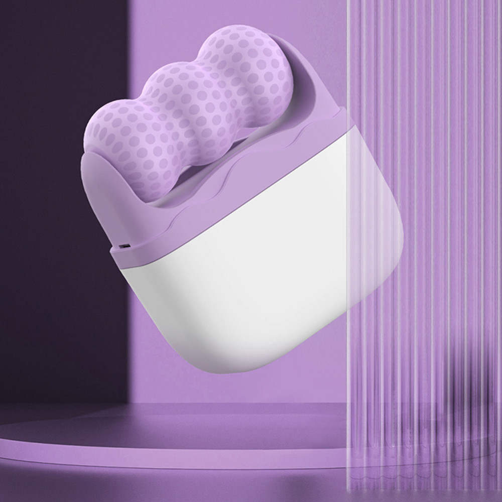Ice Compress Machine, Double-Ended Face Body Roller, Manual Ice Massager