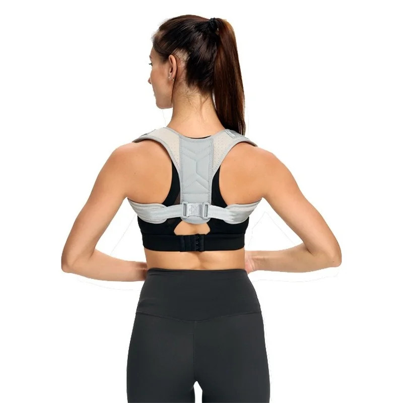 Adjustable Clavicle Spine Support Back Shoulder Posture Corrector Home Office Sport Upper Neck Brac 2