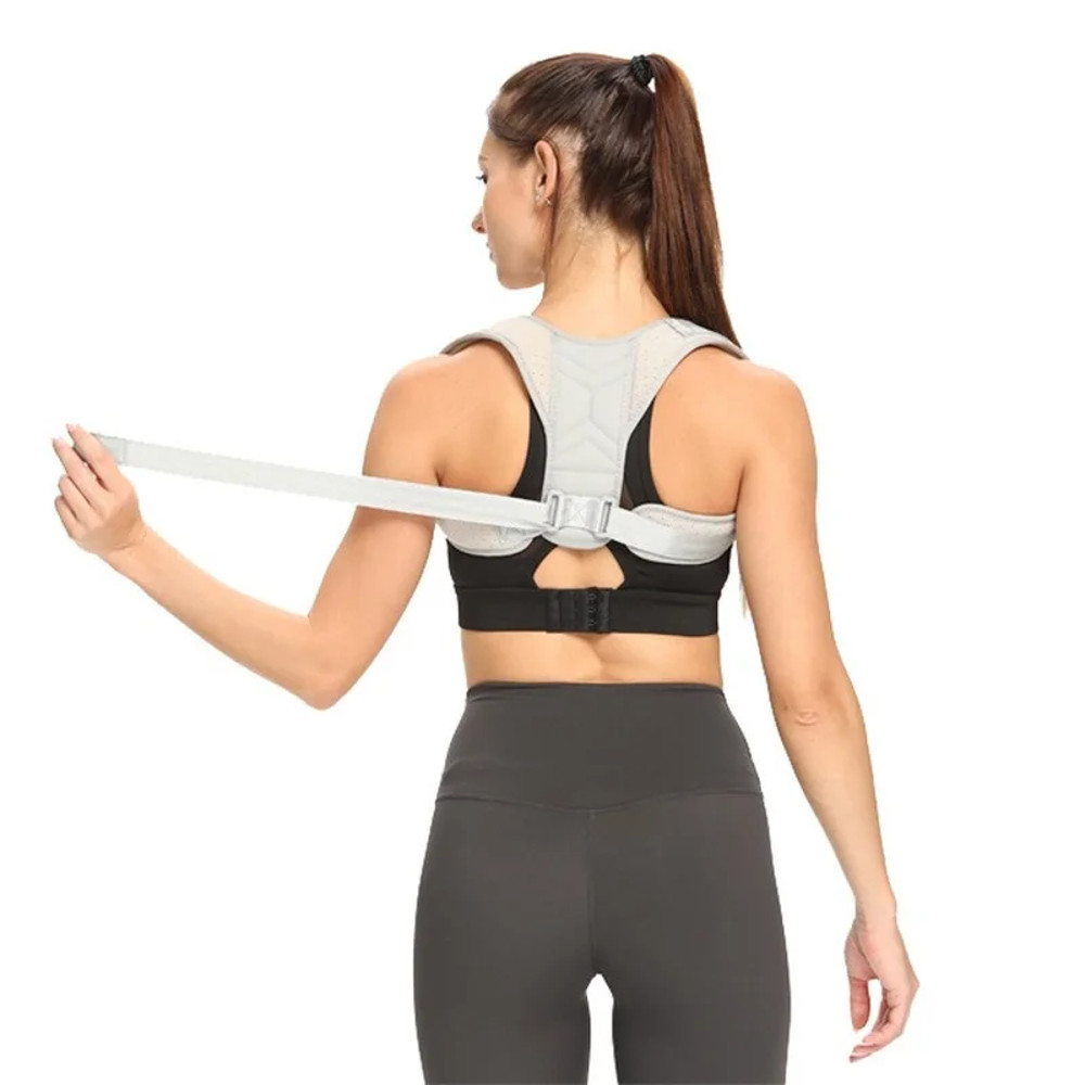 Adjustable Clavicle Spine Support Back Shoulder Posture Corrector Home Office Sport Upper Neck Brac 3