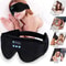 Sleep Headphones 3D Eye Mask Music Play Mask Bluetooth Builtin HD Speaker 5