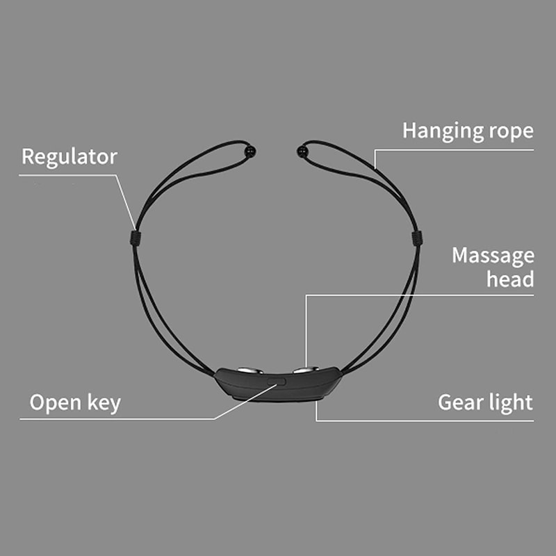 Portable Noise Reduction Muscle Stimulator Smart Anti Snoring Device Hanging Ear Stop Snore Home Ad 5