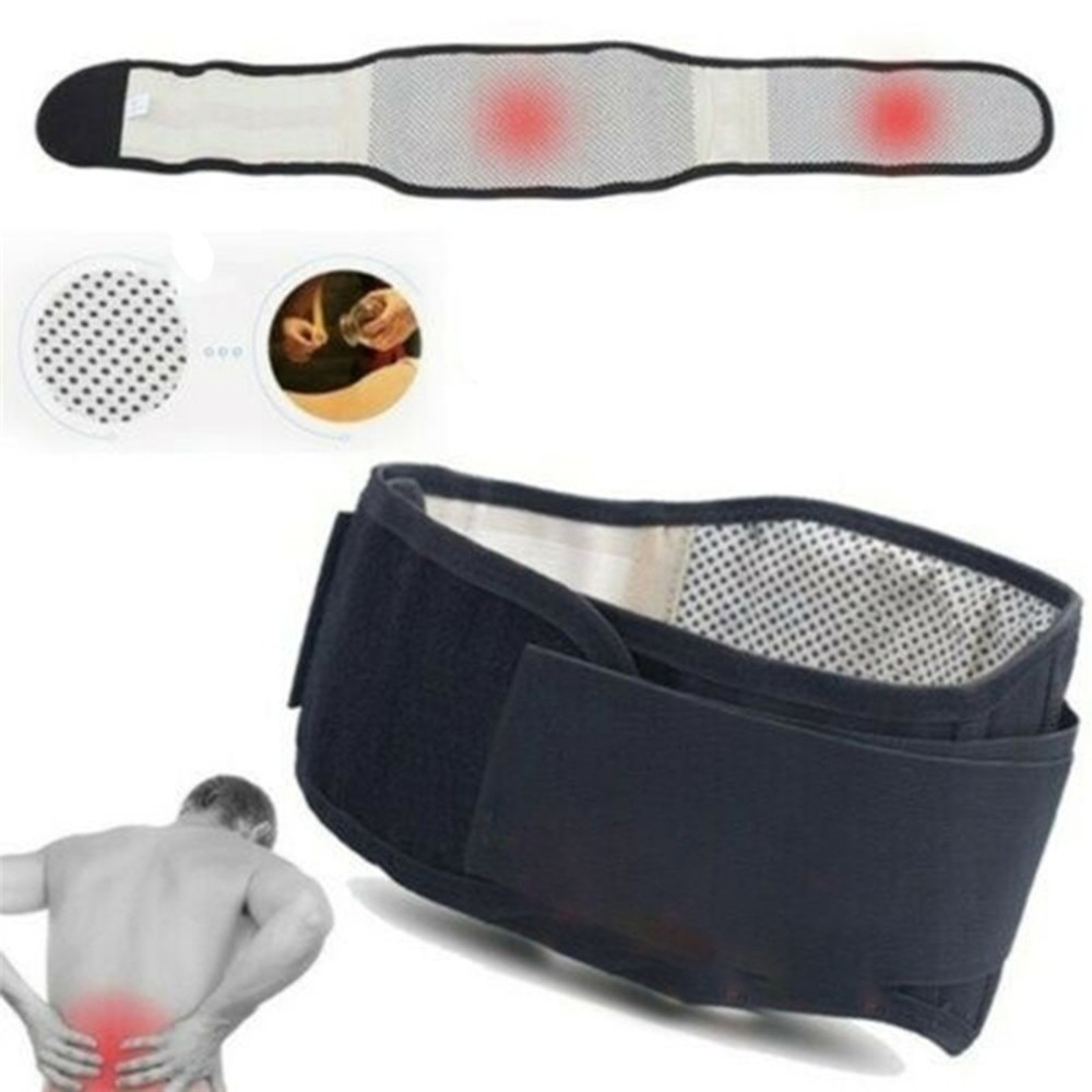 Back Waist Support Belt, Lumbar Brace, Adjustable Waist, Massage Band, Self-heating Belt Protector, Health Care
