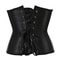 Sexy Women Underbust Corset Bustier Waist Slimming Body Shaper Steampunk Laceup Corset Top 2