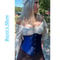 Sexy Women Underbust Corset Bustier Waist Slimming Body Shaper Steampunk Laceup Corset Top 3