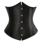 Sexy Women Underbust Corset Bustier Waist Slimming Body Shaper Steampunk Laceup Corset Top 4