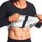 Gym Exercise Versatile Shaper Waist Trainer Mens Sauna Suit Shirt Heat Trapping Sweat Compression S 1