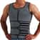 Slimming Shirt Sauna Sweat Vest Men Body Shaper Waist Trainer Vest Fat Burner Workout Tank Tops Com 5