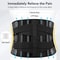 Back Pain Relief Lumbar Support Belt, Adjustable Double Pull, Spine Decompression, Orthopedic Waist Corset, Abdomen
