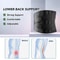 Back Pain Relief Lumbar Support Belt, Adjustable Double Pull, Spine Decompression, Orthopedic Waist Corset, Abdomen