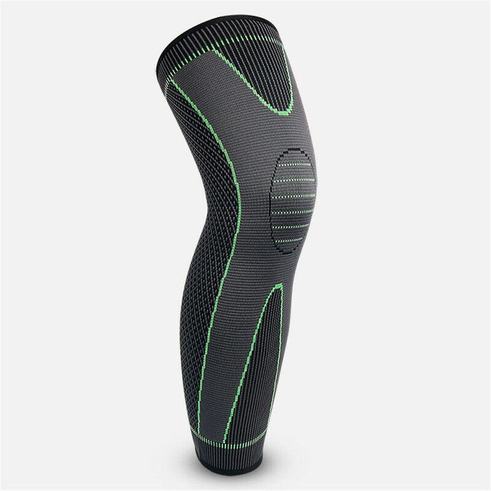 Compression Knee Support Sleeve, 1PC Long Full Legs Sleeve, Running Gym Sport Knee Pads Arthritis