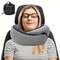 Travel Portable Memory Foam Neck Pillow, U Type Sleep Pillow, Cervical Vertebra Support with Carry Bag