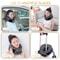 Travel Portable Memory Foam Neck Pillow, U Type Sleep Pillow, Cervical Vertebra Support with Carry Bag