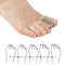 Bunion Corrector Gel Insole, Toe Separator Silicone, Orthopedics Pedicure Tool, Toe Bone Aid