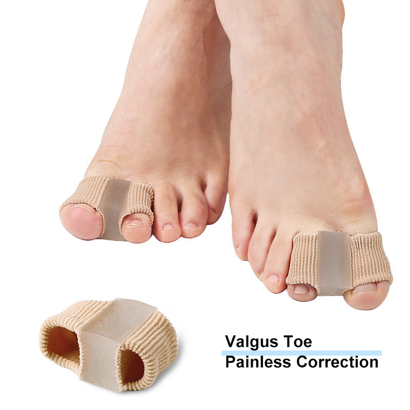 Bunion Corrector Gel Insole, Toe Separator Silicone, Orthopedics Pedicure Tool, Toe Bone Aid