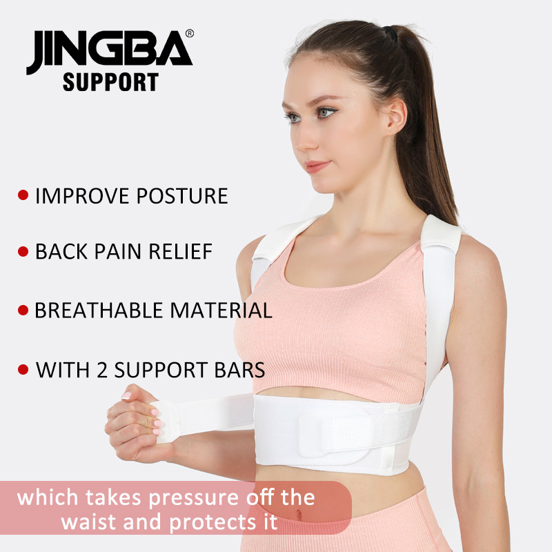 Men Women Posture Corrector, Fully Adjustable Back Brace with Upper Spine Support
