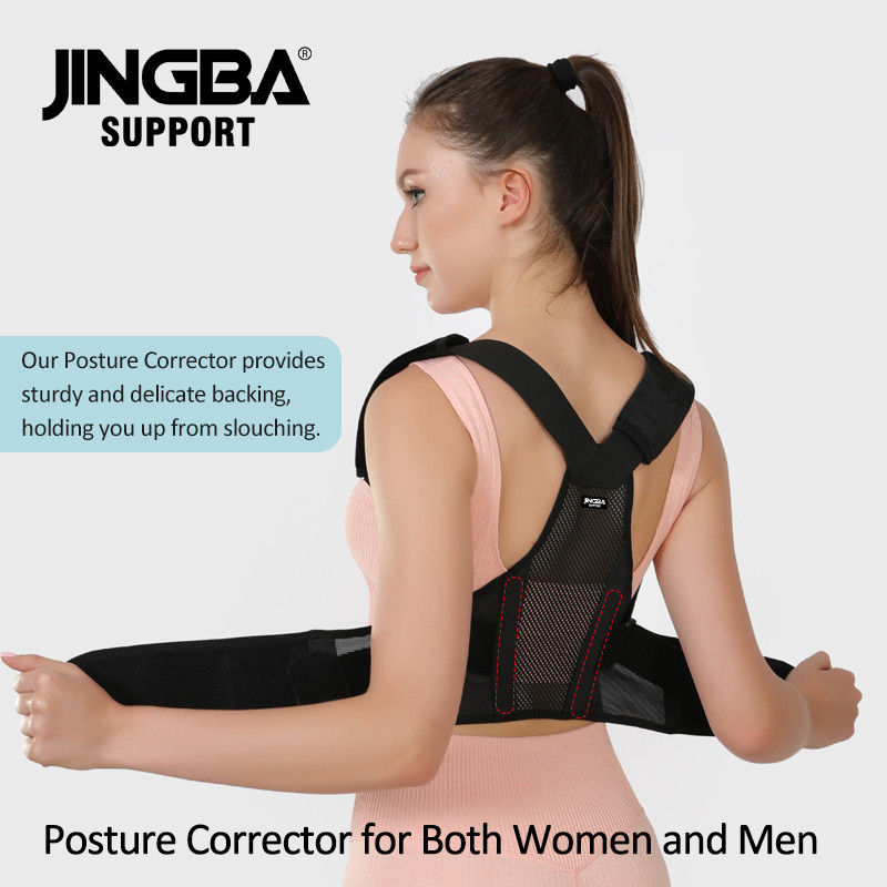 Men Women Posture Corrector, Fully Adjustable Back Brace with Upper Spine Support