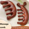 Wooden Massage Comb, Wood Massager, Scalp Head Oil Massager, Scalp Hair Comb