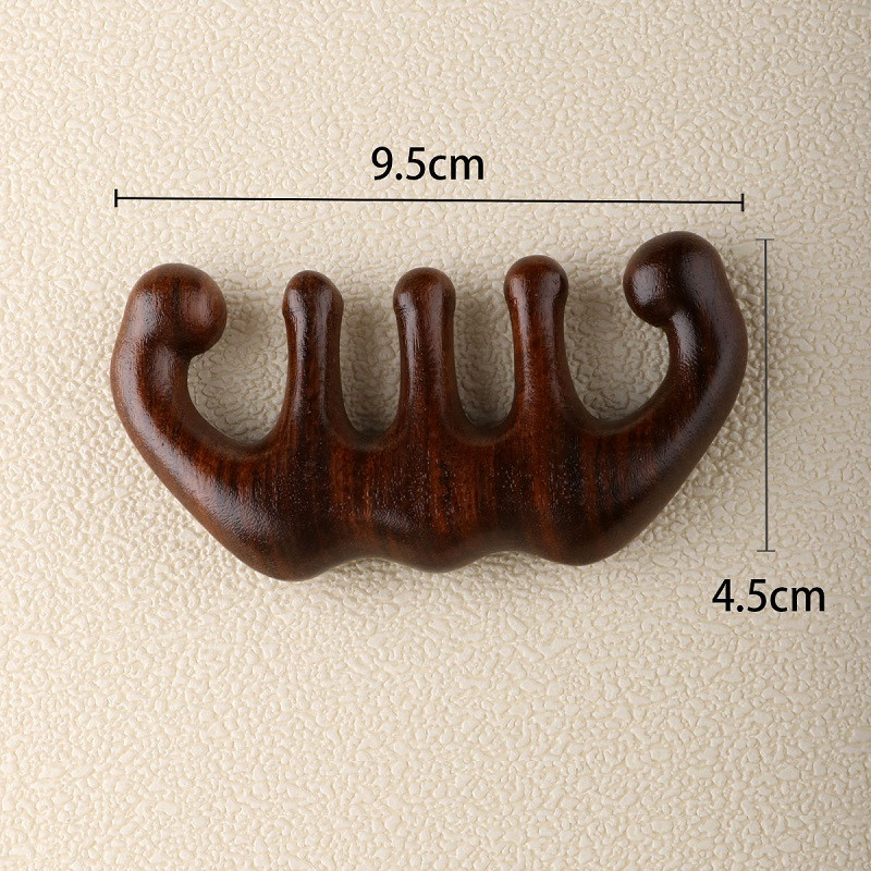 Wooden Massage Comb, Wood Massager, Scalp Head Oil Massager, Scalp Hair Comb
