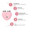 Microcurrent Face Lifting Machine, Facial Massager, Beauty Charging Anti Wrinkle Roller