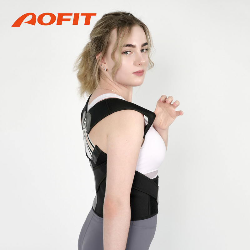 Adjustable Shoulder Posture Brace, Posture Corrector for Women and Men, Back Straightener Posture