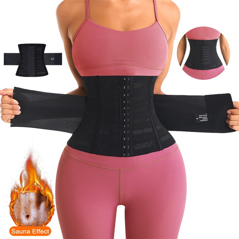 Tummy Control Waist Trainer, Body Shaper Corset Belts, Slimming Sheath for Flat Belly Reductive Shapewear Women