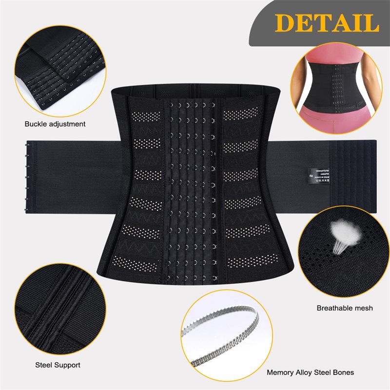 Tummy Control Waist Trainer, Body Shaper Corset Belts, Slimming Sheath for Flat Belly Reductive Shapewear Women