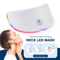 Photon Facial Neck Skin Tighten Device, Wireless 7 Colors LED Face Beauty Machine, Rejuvenation Neck Mask