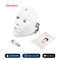Photon Facial Neck Skin Tighten Device, Wireless 7 Colors LED Face Beauty Machine, Rejuvenation Neck Mask