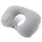 Portable Inflatable Flocking Neck Pillow, Self-Fill & Foldable, Ideal For Outdoor Travel Business Trips Camping